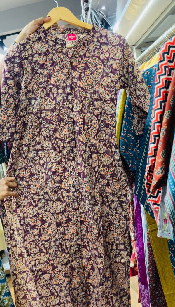Women's Cotton Straight Kurti - Image 2