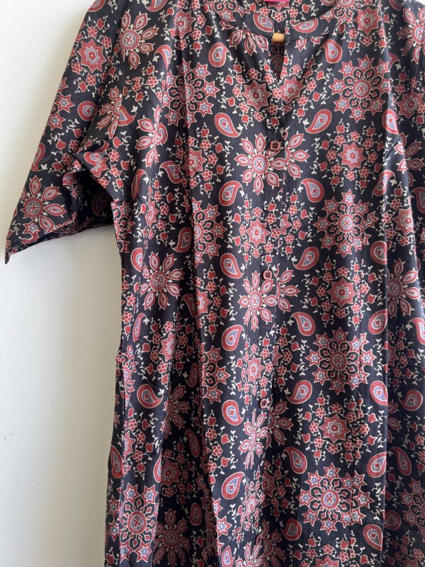 Women's Cotton Aline Kurti - Image 2