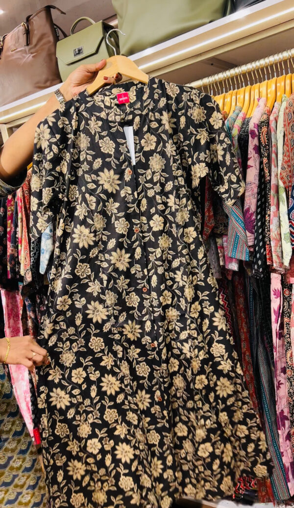Women's Cotton Aline Kurti - Image 3