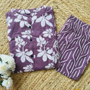 Women's Cotton Kurta & Pant Set