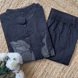 Women's Cotton Kurta & Pant Set