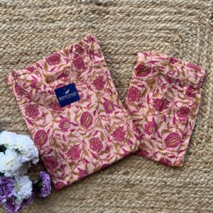 Women's Straight Cotton Kurti & Pant set