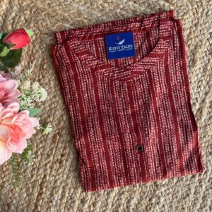 Women's Cotton Straight Kurti without Lining