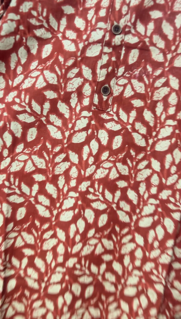 Women's Cotton Straight Kurti without Lining - Image 3