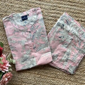 Women's Cotton Aline Cord-set