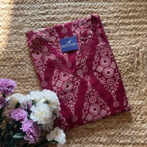 Women's Cotton Straight Kurti without lining