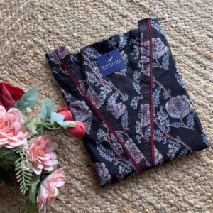 Women's Cotton Aline Pleated Kurti