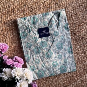 Women's Cotton Aline Kurti