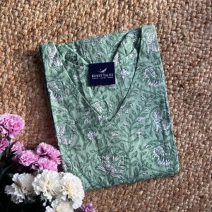Women's Cotton Aline Kurti