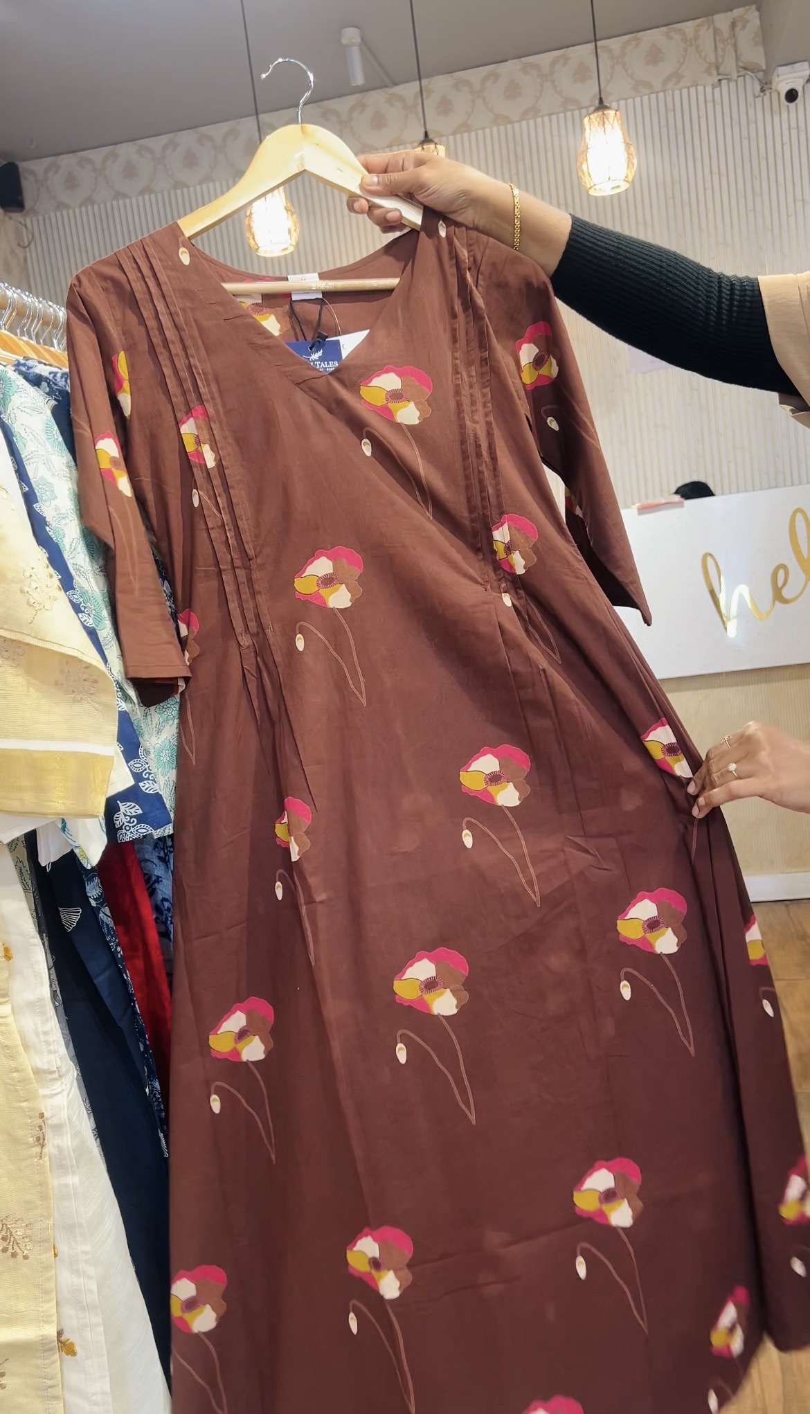 Women's Cotton Aline Kurti - Image 2