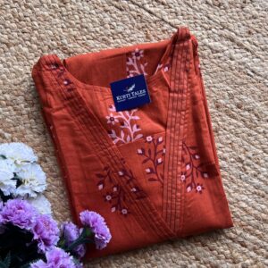 Women's Cotton Aline Kurti