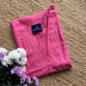 Women's Cotton Aline Kurti